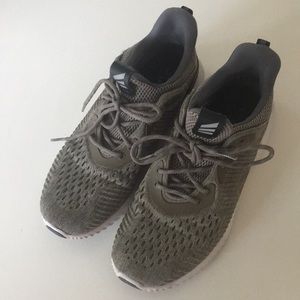 Olive green Alphabounce adidas